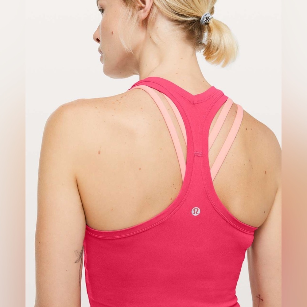 🍋 Lululemon Cool Racerback Tank – Pink Lemonade🍋 - Picture 11 of 13